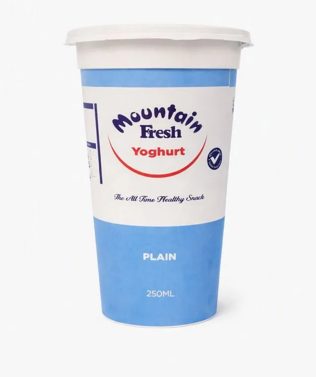 Mountain Fresh Natural Plain Yoghurt 250Ml